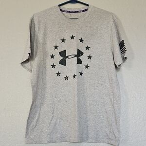 Under Armour Freedom Men's Gray T-Shirt
